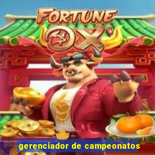 gerenciador de campeonatos